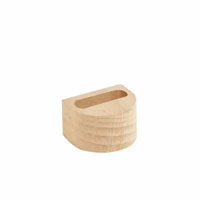 Gifts - 10mm slotted ring holder made of beech wood, rounded shape - LAVAL 1878