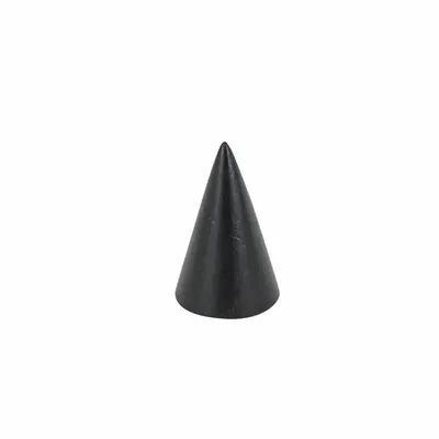 Gifts - Jempinis wooden ring holder, painted black, cone-shaped, ø 3cm - H 5cm - LAVAL 1878