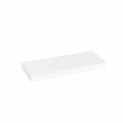 Gifts - White matte painted wooden (MDF) display stand, 20 x 7.5 x H 1.5cm - LAVAL 1878