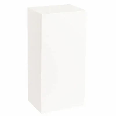 Cadeaux - Volume de présentation bois (MDF) peint blanc mat 8 x 8 x 16cm - LAVAL 1878