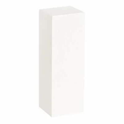 Cadeaux - Volume de présentation bois (MDF) peint blanc mat 5 x 5 x 16cm - LAVAL 1878
