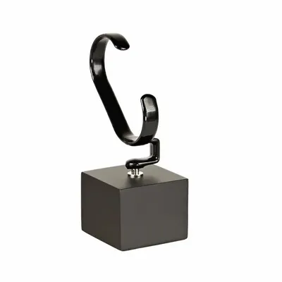 Gifts - Matte black resin watch stand, 5 x 5 x H 4cm - LAVAL 1878