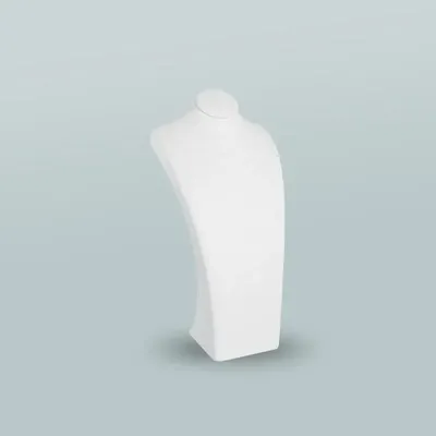 Gifts - White synthetic-covered bust with a smooth appearance, H 26.8cm - LAVAL 1878