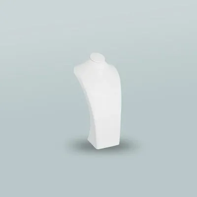 Gifts - White synthetic-covered bust with a smooth appearance, H 20.5cm - LAVAL 1878
