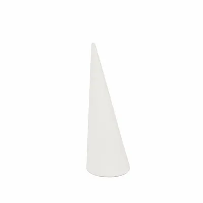 Gifts - Set of 2 white synthetic-coated cone rings (x2) - LAVAL 1878