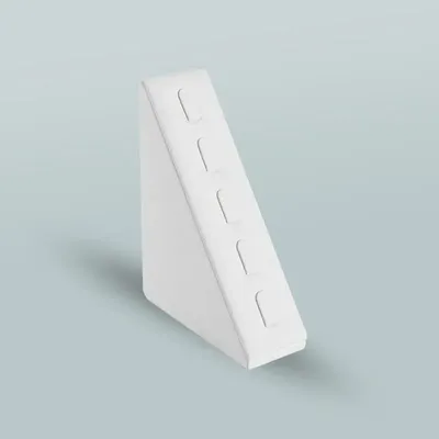 Cadeaux - Présentoir incliné languettes 5 bagues gainé aspect lisse - LAVAL 1878