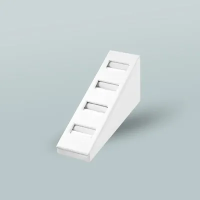 Gifts - Angled, sleeved display stand with 4 ring slots - LAVAL 1878