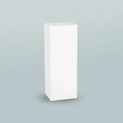 Gifts - Presentation volume in smooth white synthetic material, H 24cm - LAVAL 1878