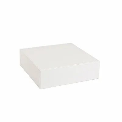 Cadeaux - Support de présentation gainé synthétique aspect lisse blanc - LAVAL 1878