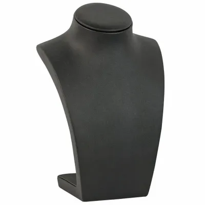 Cadeaux - Buste gainé synthetique aspect lisse noir H 25cm - LAVAL 1878