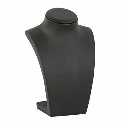 Cadeaux - Buste gainé synthetique aspect lisse noir H 35cm - LAVAL 1878