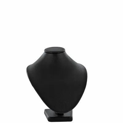 Cadeaux - Buste arrondi gainé synthétique aspect lisse noir 9cm - LAVAL 1878