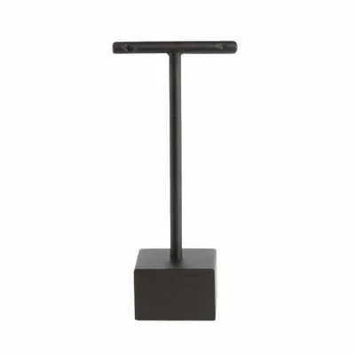 Gifts - Earring display stand (1 pair) black synthetic-coated stem - LAVAL 1878