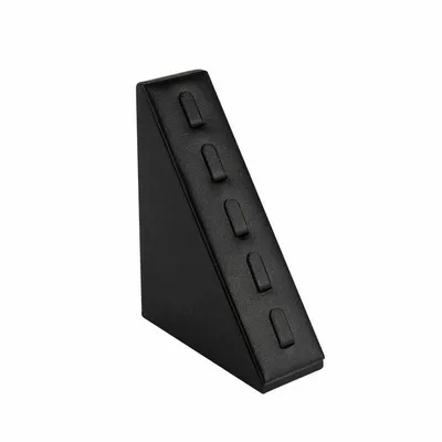 Cadeaux - Présentoir incliné languettes 5 bagues gainé aspect lisse - LAVAL 1878