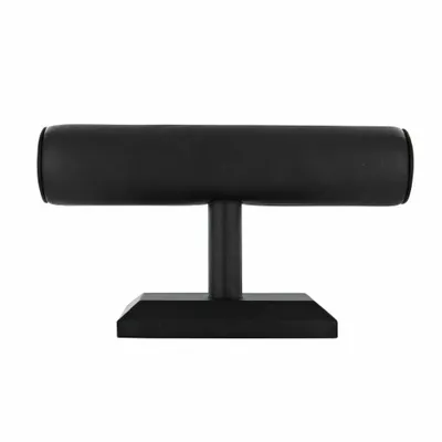 Gifts - Black synthetic-coated bracelet roll display stand with base - LAVAL 1878