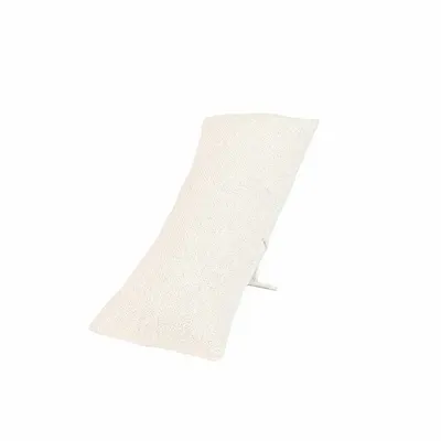 Cadeaux - Coussin support de présentation blanc gainé tissu lin/coton blanc - LAVAL 1878