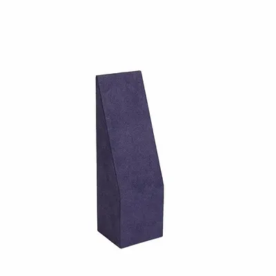 Gifts - Navy blue suede-covered necklace display stand, H 22.7cm - LAVAL 1878
