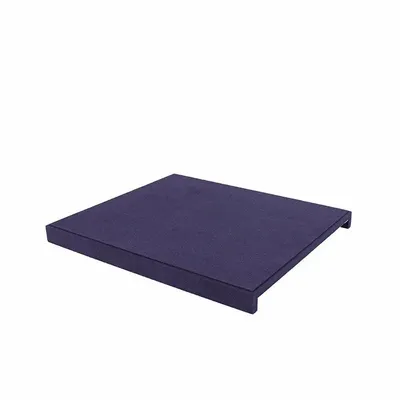 Cadeaux - Plateau de présentation gainé suédine bleu marine 29 x 34,5 x H 2,5cm - LAVAL 1878