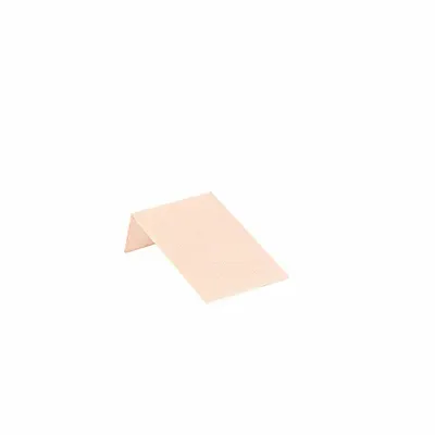 Gifts - Angled necklace display stand covered in powder pink synthetic suede - LAVAL 1878