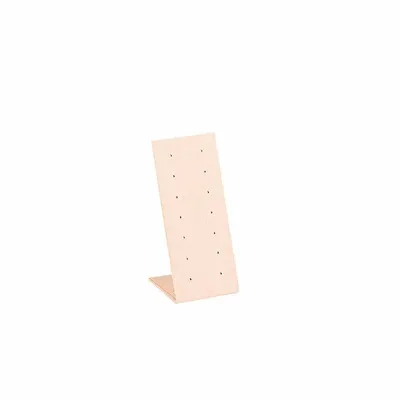 Gifts - B.O. 7-pair display stand, covered in powder pink synthetic suede - LAVAL 1878