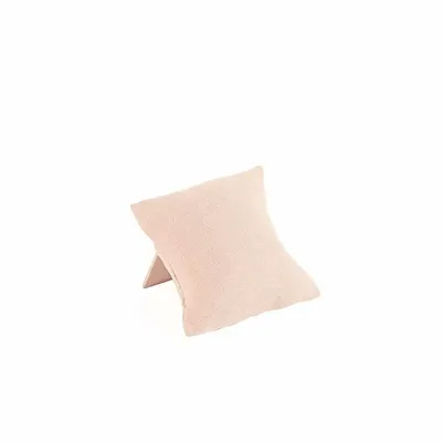 Gifts - Cushion with powder pink synthetic suede-covered foot, 8cm high - LAVAL 1878