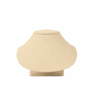 Gifts - Cream-colored, suede-look, sheathed bust - LAVAL 1878