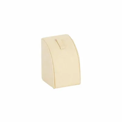 Gifts - Cream-colored synthetic suede-look ring display stand - LAVAL 1878