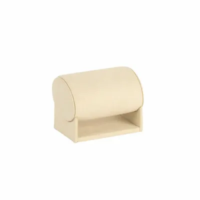 Cadeaux - Présentoir bracelet rond support synthétique aspect suédine crème - LAVAL 1878