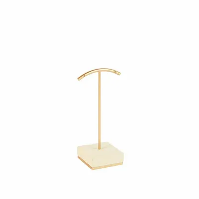 Gifts - BO 1 pair display stand, covered in cream synthetic suede - LAVAL 1878