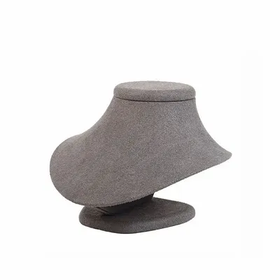 Gifts - Dark grey suede-look sheathed bust - LAVAL 1878