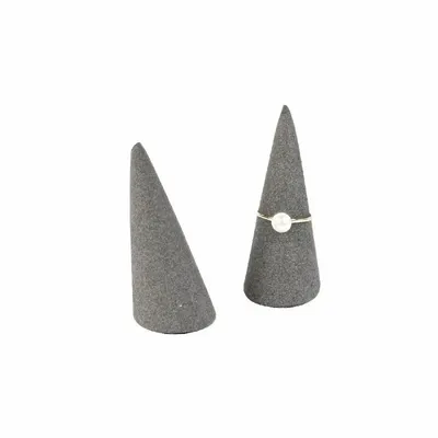 Gifts - Cones, rings, microfiber and anthracite grey resin (x2) - LAVAL 1878