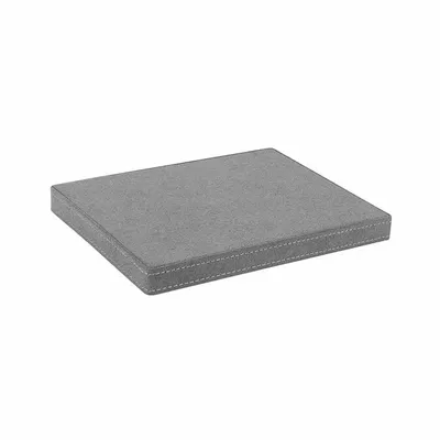 Cadeaux - Plateau de présentation microfibre/bois (MDF) gris anthracite - LAVAL 1878