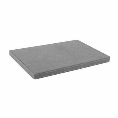 Cadeaux - Plateau de présentation microfibre/bois (MDF) gris anthracite - LAVAL 1878