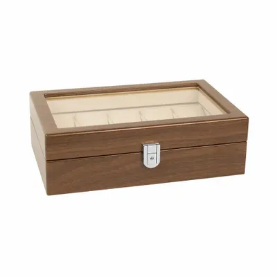 Gifts - 10-watch wooden watch case in painted wood with a glass window - LAVAL 1878