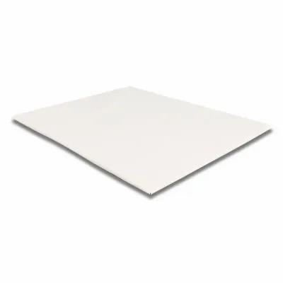 Cadeaux - Plaque de présentation gainé synthétique blanc - LAVAL 1878