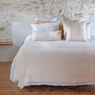 Plaids - Plaid NATTE 140x220cm - BED AND PHILOSOPHY