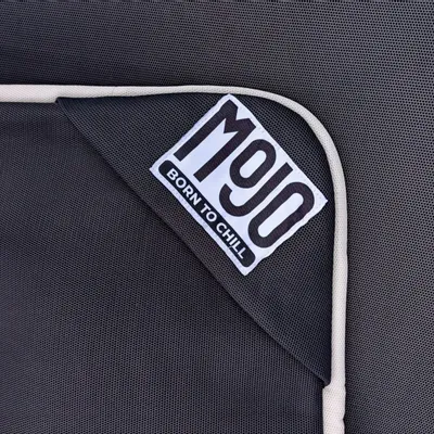 Coussins - Coussin extérieur flottant MOJO WATERPOUF Anthracite / Blanc - MOJO BORN TO CHILL