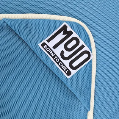 Coussins - Coussin extérieur flottant MOJO WATERPOUF Turquoise / Blanc - MOJO BORN TO CHILL