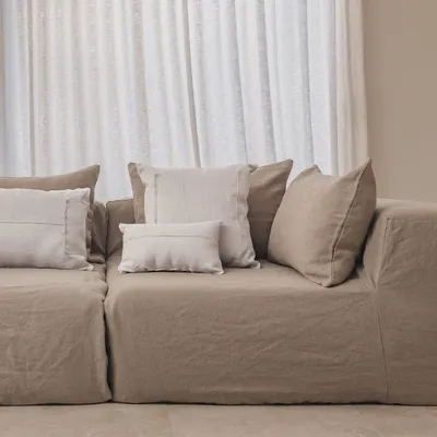 Coussins - Housse de coussin HORACE 50x50cm - BED AND PHILOSOPHY