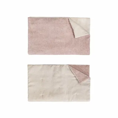 Throw blankets - Bicolour quilt ZELIA 80x200cm - BED AND PHILOSOPHY