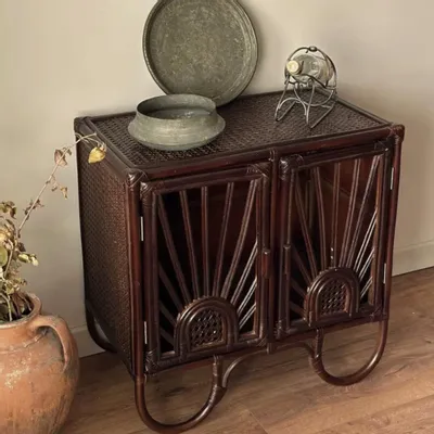 Chests of drawers - Hug Natural Rattan Chest of Drawers - LO-FI HOUSE