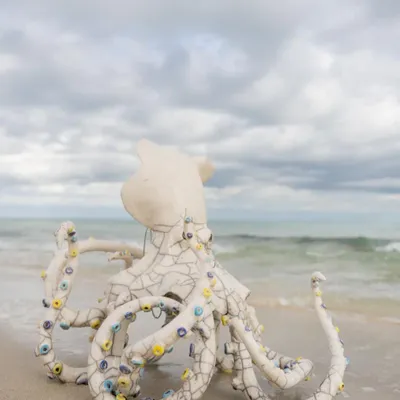 Objets design - Pieuvre sculpturale – pièce unique - YUFTEN