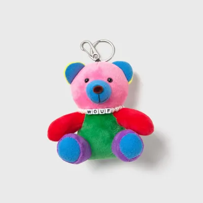 Bags and totes - Rainbow Bear Charm - WOUF