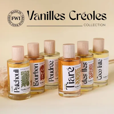 Fragrance for women & men - Vanilles Créoles - eaux de toilette 100 ml - PARFUMS DES ILES