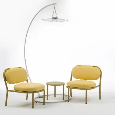 Tables de jardin - Table basse MARAMA jaune M - EZEÏS