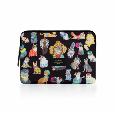 Bags and totes - For The Love of Cats Laptop Sleeve - UN POCO