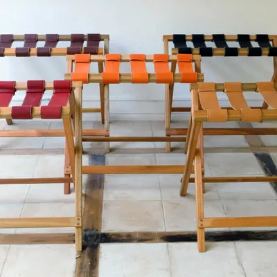 Hotel bedrooms - Hotel luggage rack - SOL & LUNA