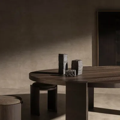 Tables Salle à Manger - HIKU dinner organic - KĀNA OBJECTS