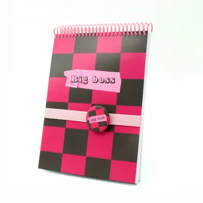 Papeterie - Carnet A5 « Big Boss » au design pop, fabriqué en France - MAUVAISES GRAINES