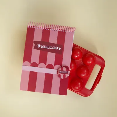 Stationery - Connasse” A5 notebook with a pop design, made in France - MAUVAISES GRAINES